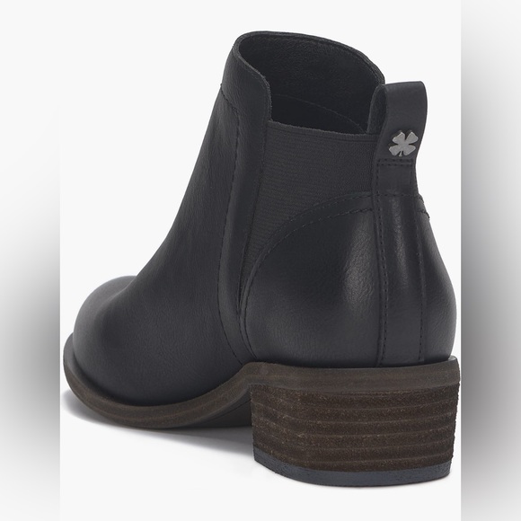 🍀 Lucky Brand “Bandene” Black Ankle Boots. Size 7 - Picture 2 of 15